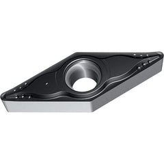 Walter - VBMT MK4 Grade WKK20S Turning Insert - TiCN+Al2O3+(TiCN) Finish, 35° Rhombic, 9.53mm Inscr Circle, 4.76mm Thick, 1.2mm Corner Radius - Benchmark Tooling