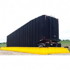 UltraTech - 13,716 Gal Polyethylene Containment Berm System - 2' High x 55' Wide x 16" Long - Benchmark Tooling