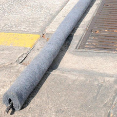 UltraTech - 3.3 Gal, 8' Long, 3" Diam, Ultra-X-TEX Trench Filter Boom - Stormwater & Construction, Gray - Benchmark Tooling