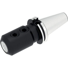 Seco - CAT50 Taper Shank 1-1/2" Hole End Mill Holder/Adapter - 46.74mm Nose Diam, 2-5/8" Projection, Through-Spindle & DIN Flange Coolant - Exact Industrial Supply