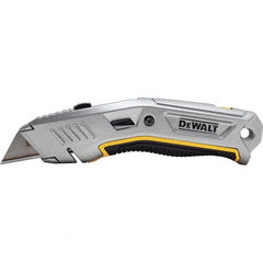 DeWALT - Utility Knives, Snap Blades & Box Cutters Type: Retractable Utility Knife Blade Type: Retractable - Benchmark Tooling