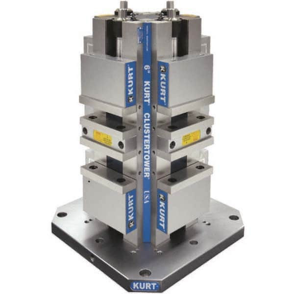 Kurt - Machine Vises Jaw Width (Inch): 6 Jaw Opening Capacity (Inch): 4 - Benchmark Tooling