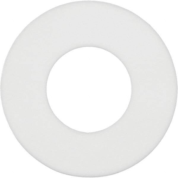 Value Collection - 10" Pipe, 10-3/4" ID x 13-3/8" OD Flange Gasket - PTFE Plastic, White, 1/16" Thick - Benchmark Tooling