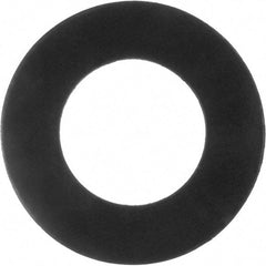 Value Collection - 10" Pipe, 10-3/4" ID x 13-3/8" OD Flange Gasket - Viton Rubber, Black, 1/16" Thick - Benchmark Tooling