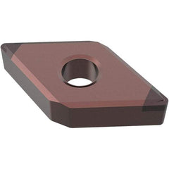 Seco - DNGM150412 Grade CH2540 PCBN Turning Insert - TiSiN Finish, Diamond, 1/2" Inscr Circle, 4.76mm Thick, 0.05" Corner Radius - Benchmark Tooling