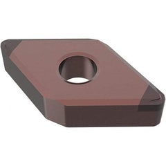 Seco - DNGM150408 Grade CH2540 PCBN Turning Insert - TiSiN Finish, Diamond, 1/2" Inscr Circle, 4.76mm Thick, 0.03" Corner Radius - Benchmark Tooling