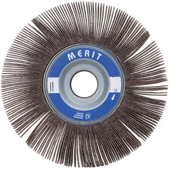 Norton - 6 x 1/2" 180 Grit Aluminum Oxide Unmounted Flap Wheel - Benchmark Tooling