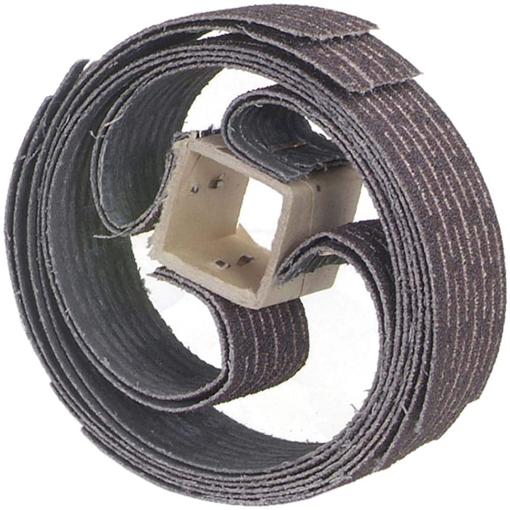 Norton - Flap Wheel Refills Refill Width (Inch): 1 Refill Trim Length (Inch): 14 - Benchmark Tooling
