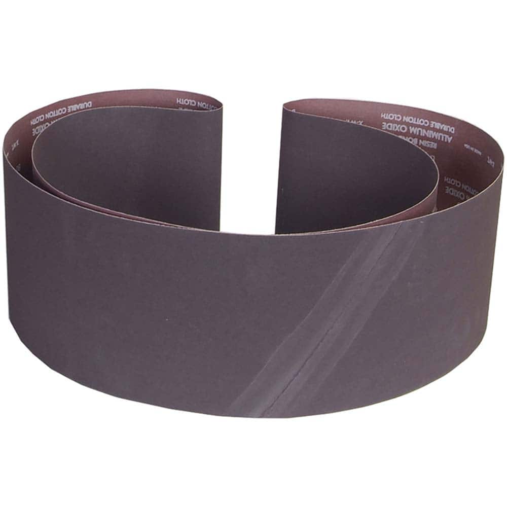Norton - 6" Wide x 108" OAL, 100 Grit, Aluminum Oxide Abrasive Belt - Benchmark Tooling