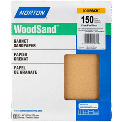 Norton - Sanding Sheets Abrasive Material: Garnet Grade: Fine - Benchmark Tooling