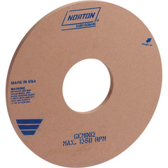 Norton - Centerless & Cylindrical Grinding Wheels Wheel Diameter (Inch): 16 Wheel Width (Inch): 1 - Benchmark Tooling