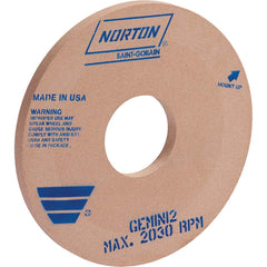 Norton - Centerless & Cylindrical Grinding Wheels Wheel Diameter (Inch): 18 Wheel Width (Inch): 1 - Benchmark Tooling