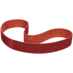 Norton - 4" Wide x 132" OAL, Aluminum Oxide Abrasive Belt - Benchmark Tooling