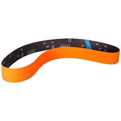 Norton - 1" Wide x 42" OAL, 100 Grit, Ceramic Abrasive Belt - Benchmark Tooling