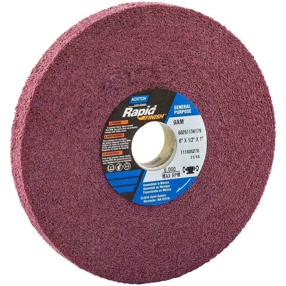 Norton - Deburring Wheels Wheel Type: Convolute Wheel Diameter (Inch): 6 - Benchmark Tooling