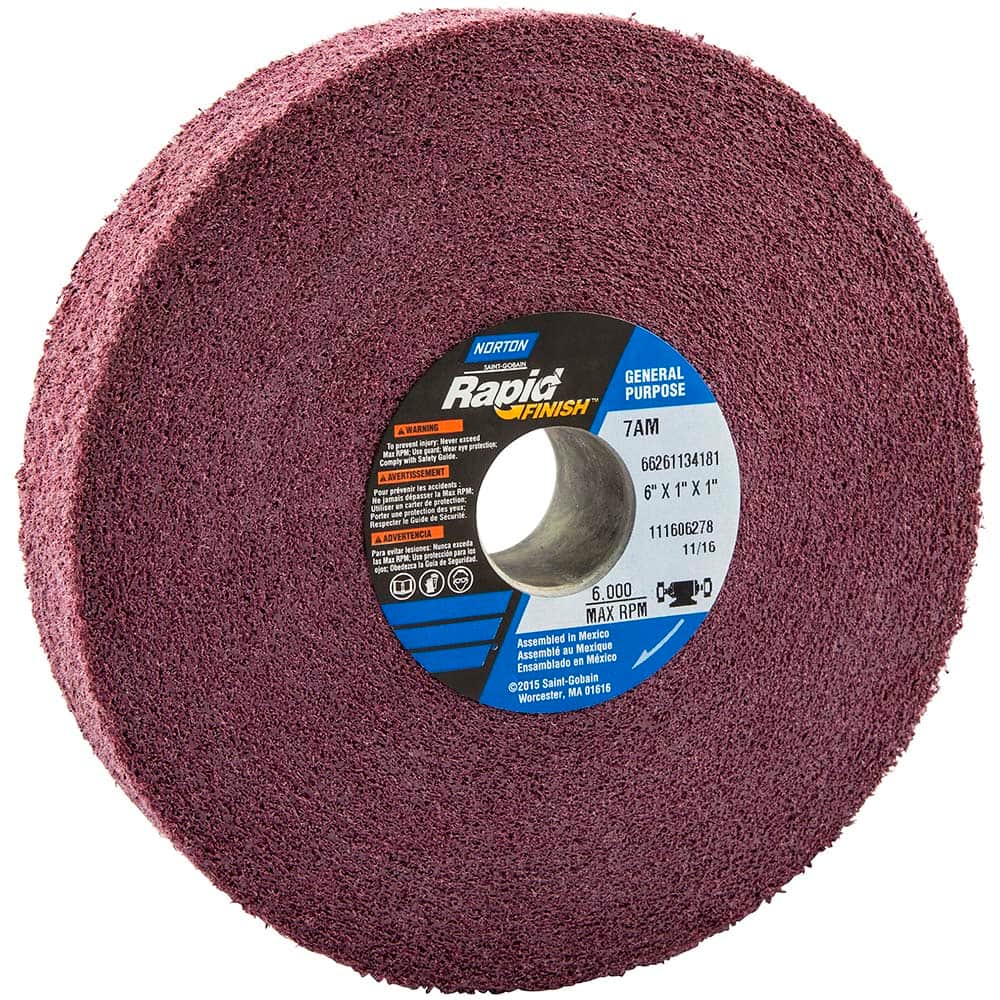 Norton - Deburring Wheels Wheel Type: Convolute Wheel Diameter (Inch): 6 - Benchmark Tooling