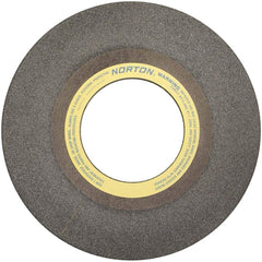 Tool & Cutting Grinding Wheel: 30″ Dia, 16 Grit, Q Hardness, Type 1 Zirconia Alumina, Extra Coarse, 1,595 Max RPM