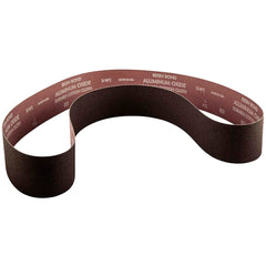 Norton - 4" Wide x 36" OAL, 50 Grit, Aluminum Oxide Abrasive Belt - Benchmark Tooling