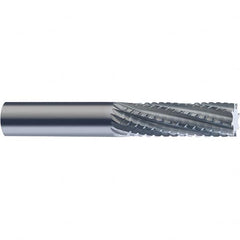 SGS - 10mm Diam, 28mm LOC, Square End, Solid Carbide Diamond Pattern Router Bit - Right Hand Cut, 63mm OAL, Use on Carbon Composite - Benchmark Tooling