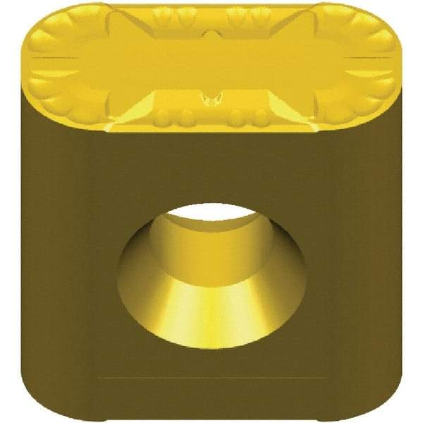 Kennametal - LNUX191940 S-WT5 Grade KCP25B Carbide Turning Insert - TiOCN Finish, 90° Rectangle, 1/4" Inscr Circle, 3/4" Thick, 0.0469" Corner Radius - Benchmark Tooling