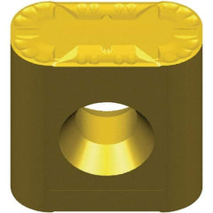 Kennametal - LNUX191940 S-WT5 Grade KCP25B Carbide Turning Insert - TiOCN Finish, 90° Rectangle, 1/4" Inscr Circle, 3/4" Thick, 0.0469" Corner Radius - Benchmark Tooling