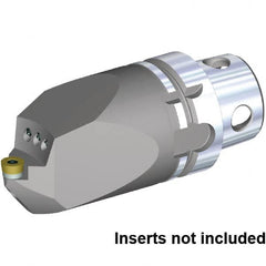 Kennametal - Neutral Cut, Size KM4X63, RC.. 1204M0 Insert Compatiblity, External Modular Turning & Profiling Cutting Unit Head - 115mm Head Length, Through Coolant, Series KM4X - Benchmark Tooling