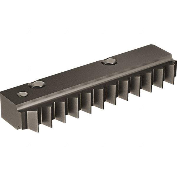 Vargus - 8 TPI, Internal/External Thread, NPTF Standard, R25EI VTX Grade Thread Mill Insert - Carbide, TiAIN Coating - Benchmark Tooling