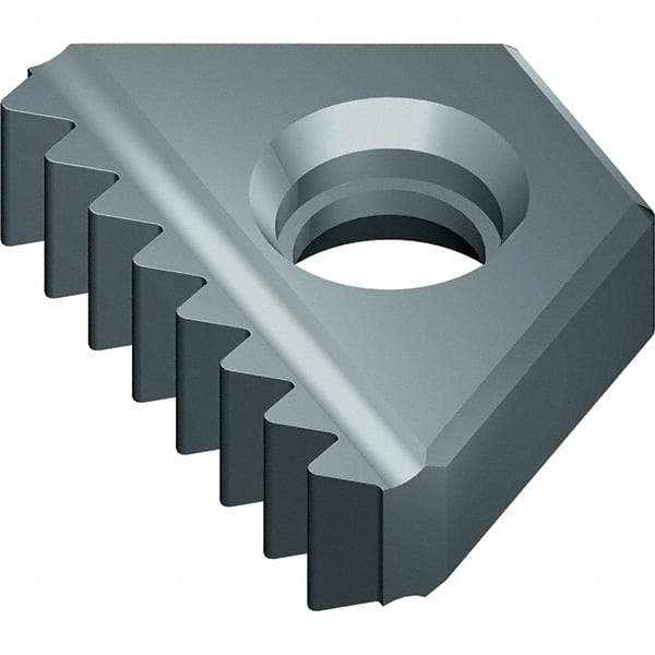 Vargus - 3.5mm Pitch, External Thread, ISO Standard, 5E VK2 Grade Thread Mill Insert - Carbide, Uncoated - Benchmark Tooling