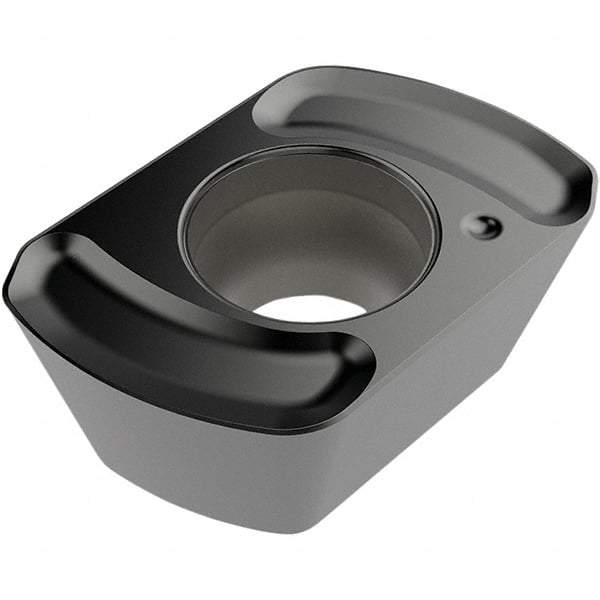 Seco - LPKT09T420 M13 Grade T350M Carbide Milling Insert - TiCN/Al2O3 Finish, 4.76mm Thick, 2mm Corner Radius - Benchmark Tooling