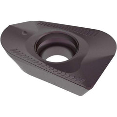 Seco - XOMX120431 ME08 Grade MP2050 Carbide Milling Insert - TiAlN/TiSiN Finish, 5.07mm Thick, 3.1mm Corner Radius - Benchmark Tooling