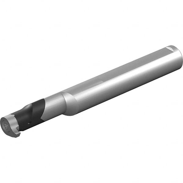 Vargus - Internal Thread, Right Hand Cut, 16mm Shank Width x 15mm Shank Height Indexable Threading Toolholder - 100mm OAL, V14TH Insert Compatibility, CV Toolholder, Series Mini-V Reinforced - Benchmark Tooling