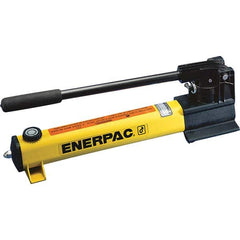 Enerpac - Manual Hydraulic Pumps Number of Stages: 2.000 Oil Volume Per Stroke (Cu. In.): 0.99 - Benchmark Tooling