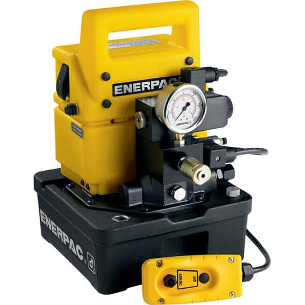 Enerpac - Power Hydraulic Pumps & Jacks Type: Electric Pressure Rating (psi): 10000 - Benchmark Tooling