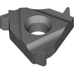 Vargus - 3IR Internal Right Hand 12 BBUT Laydown Threading Insert - Grade VK2P, Uncoated Coated Carbide - Benchmark Tooling