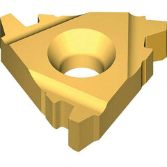 Vargus - 3IL0.375 Grade VKX, Internal Acme Threading Insert - 14 TPI Int Pitch, TiN Finish, Carbide - Benchmark Tooling