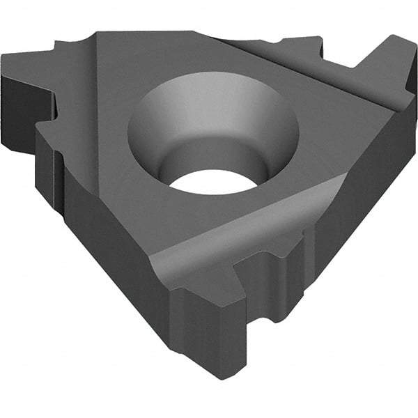 Vargus - 3IR0.375 Grade VK2P, Internal STACME Threading Insert - 14 TPI Int Pitch, Uncoated, Carbide - Benchmark Tooling
