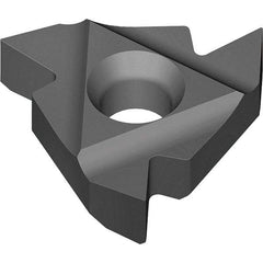 Vargus - 2EL External Left Hand 48 UN Laydown Threading Insert - Grade VK2, Uncoated Coated Carbide - Benchmark Tooling