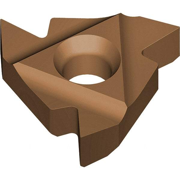 Vargus - 3ER External Right Hand 80 UN Laydown Threading Insert - Grade VRX, AlTiN Coated Carbide - Benchmark Tooling