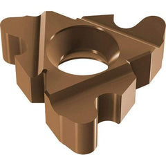 Vargus - 4FIR Internal Right Hand 6 RD Laydown Threading Insert - Grade VRX, AlTiN Coated Carbide - Benchmark Tooling