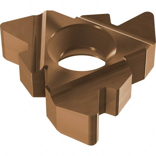 Vargus - 4FIR Internal Right Hand 6 W Laydown Threading Insert - Grade VRX, AlTiN Coated Carbide - Benchmark Tooling