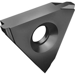 Vargus - TNEC54 External Right Hand 6 ELC Laydown Threading Insert - Grade VTXP, Uncoated Coated Carbide, 15.88mm Inscribed Circle - Benchmark Tooling