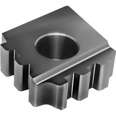 Vargus - CNGA64IR Internal Right Hand 5 New VAM Laydown Threading Insert - Grade VTXP, Uncoated Coated Carbide - Benchmark Tooling