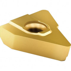 Vargus - 5MGIR Internal Right Hand 2 Acme 3G Laydown Threading Insert - Grade VKX, TiN Coated Carbide, 15.88mm Inscribed Circle - Benchmark Tooling