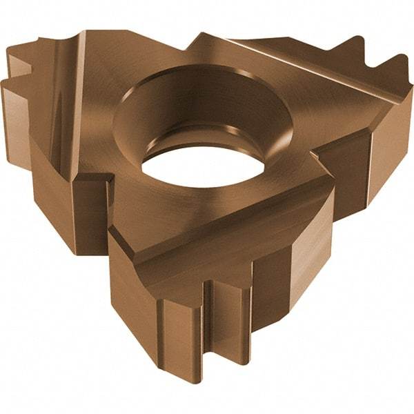 Vargus - 4FIR Internal Right Hand 10 APIRD Laydown Threading Insert - Grade VRX, AlTiN Coated Carbide - Benchmark Tooling