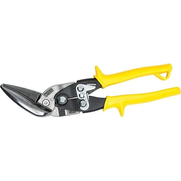 Wiss - 3" Length of Cut, Straight Pattern Offset Aviation Snip - 11" OAL, Ergonomic Comfort Handle, 18 AWG Steel Capacity - Benchmark Tooling