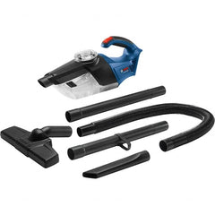 Bosch - Cordless Battery Vacuum Cleaner - 18 Volts, 6.3 Amps, 113 Watts, 2.9 Lb, Accessories Included - Benchmark Tooling