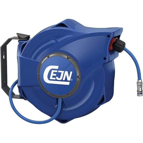 CEJN - 46' Spring Retractable Safety Hose Reel - 232 psi, Hose Included - Benchmark Tooling