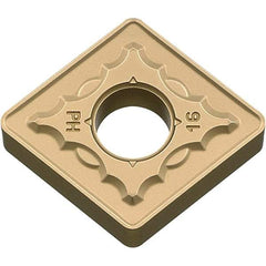 Kyocera - CNMG544 PH Grade CA025P Carbide Turning Insert - TiCN/Al2O3/TiN Finish, 80° Diamond, 5/8" Inscr Circle, 1/4" Thick, 1/16" Corner Radius - Benchmark Tooling