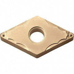 Kyocera - DNMG432 GP Grade CA025P Carbide Turning Insert - TiCN/Al2O3/TiN Finish, 55° Diamond, 1/2" Inscr Circle, 3/16" Thick, 1/32" Corner Radius - Benchmark Tooling