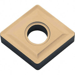 Kyocera - CNMG643 Grade CA025P Carbide Turning Insert - TiCN/Al2O3/TiN Finish, 80° Diamond, 3/4" Inscr Circle, 1/4" Thick, 3/64" Corner Radius - Benchmark Tooling